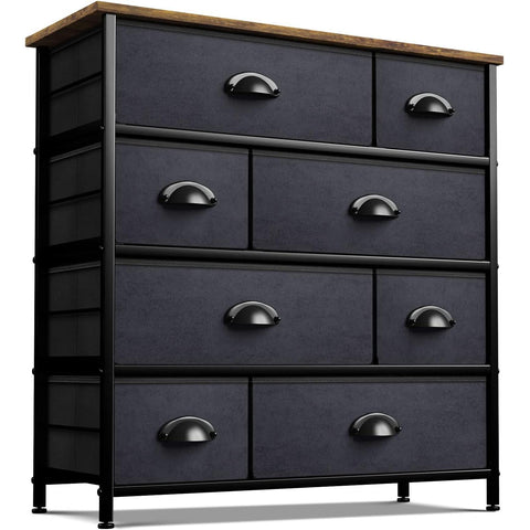 8 Drawer Wide Dresser