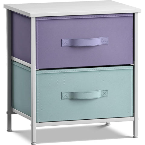 2 Drawer Display Nightstand