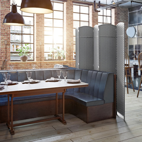 Panel Room Divider (Double Hinged)