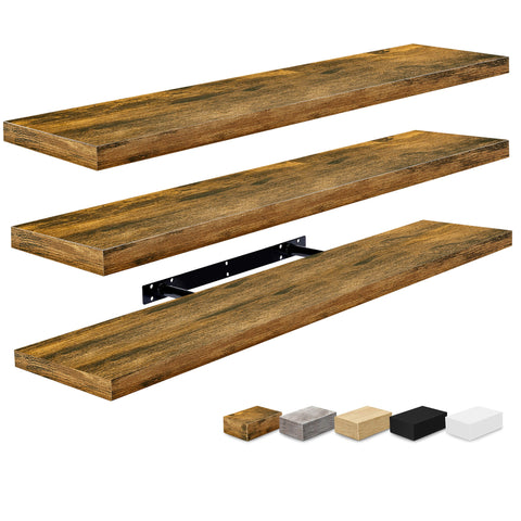 Large Floating Shelves (Set of 3)