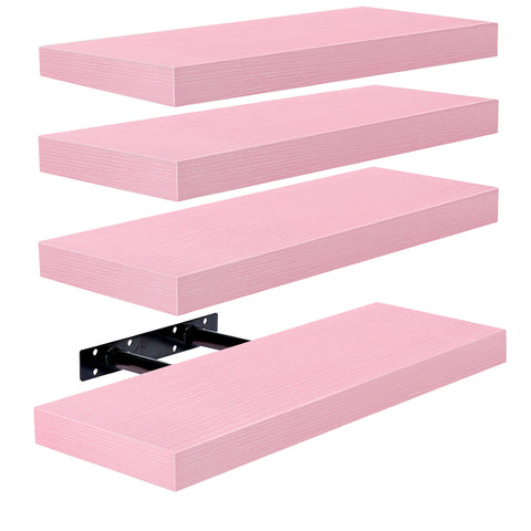 Wall Mounted Bookshelf (4 Pack)