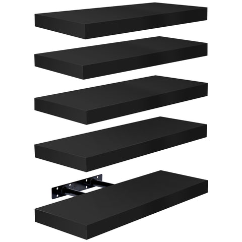 Wall Mounted Floating Shelves (5 Pack)