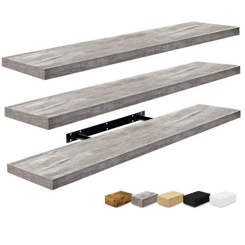 Large Floating Shelves (Set of 3)