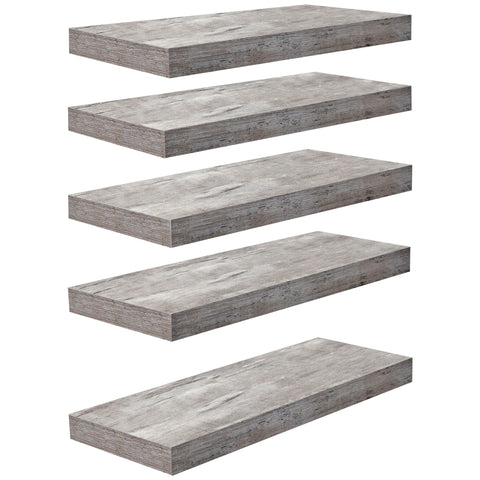Wall Mounted Floating Shelves (5 Pack)