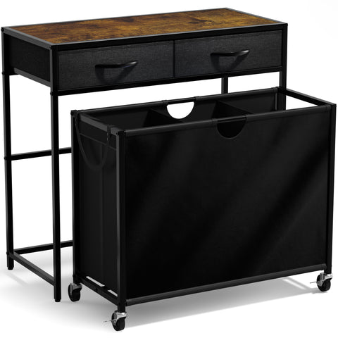Pull-Out Laundry Hamper with Wheels