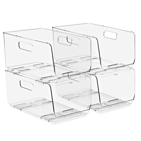 Open Front Bins Set