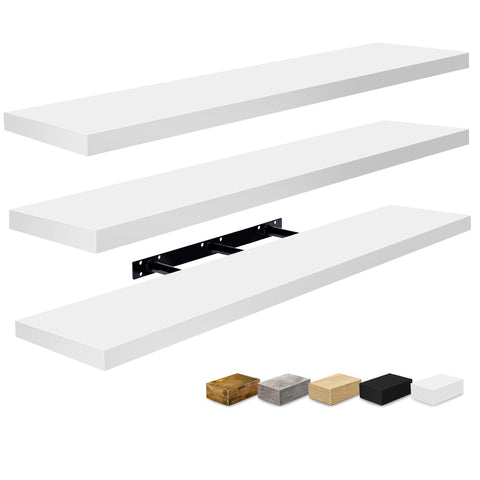 Extra Long Floating Shelves (Set of 3)