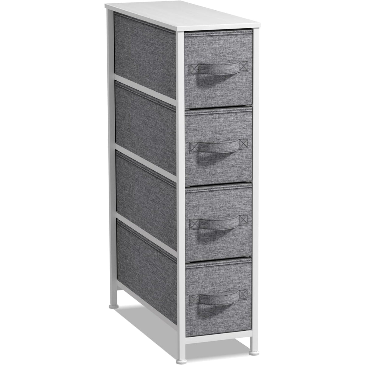 4 Drawer Narrow Storage Tower - Sorbus Home