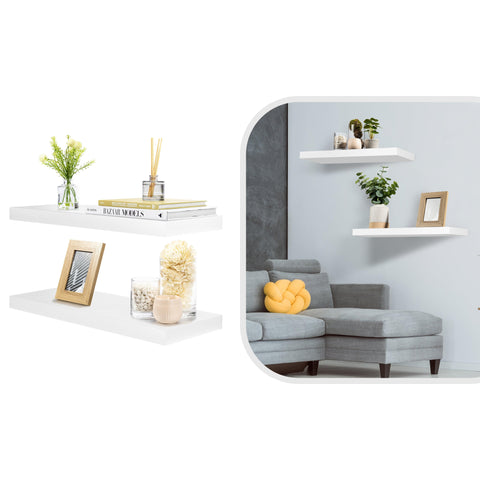 Rectangle Floating Shelves (2 Pack)