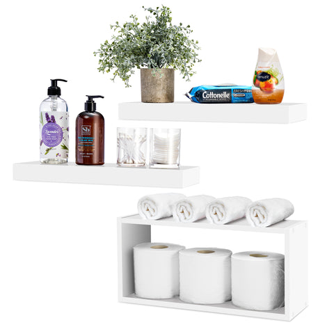 Floating Shelves for Wall (Set of 3)