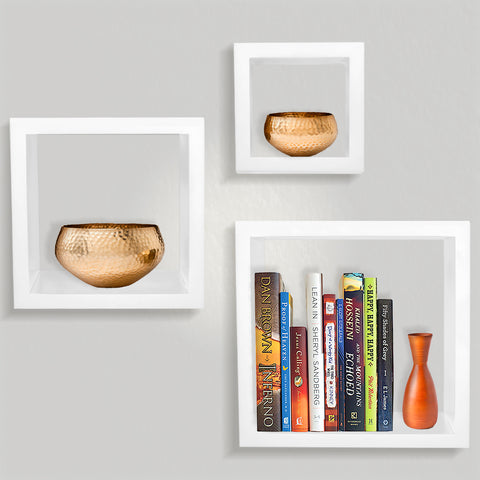 Square Floating Shelf (Set of 3)