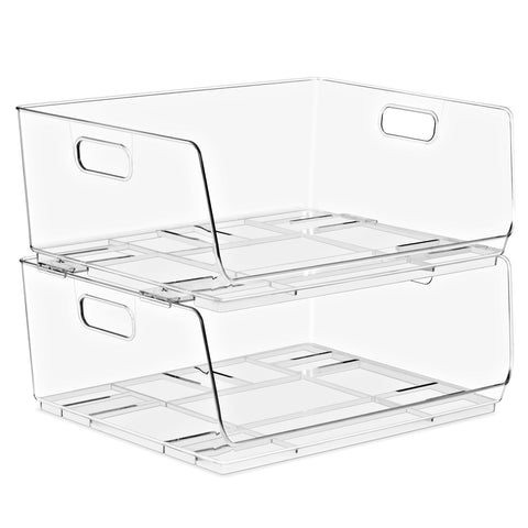 Open Front Bins Set