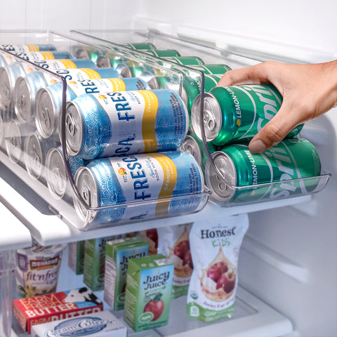 Fridge Bins Soda Can Organizer