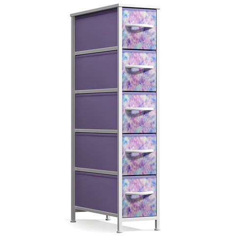 5 Drawer Narrow Storage Tower