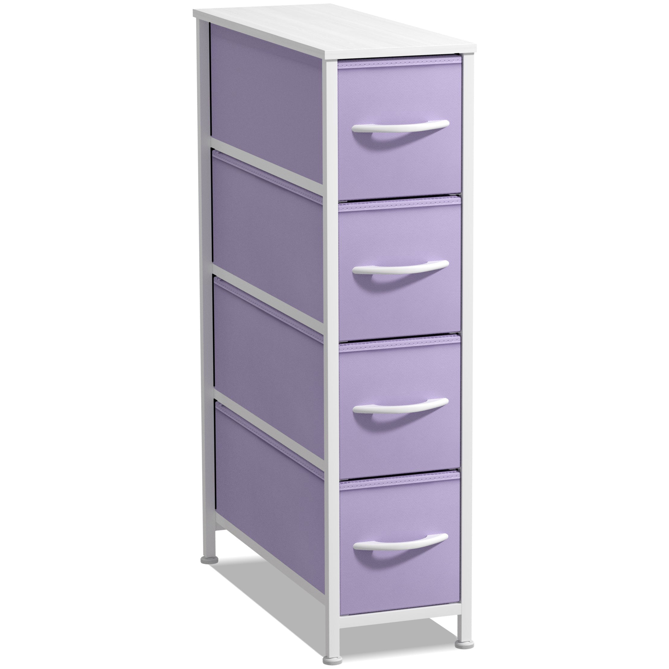 4 Drawer Narrow Storage Tower – Sorbus Home