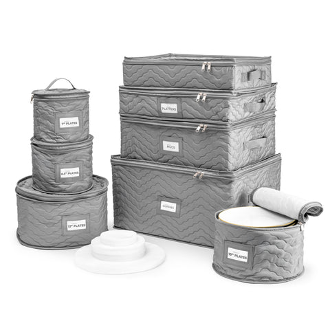 Dinnerware Quilted Storage Set (8 Pc)