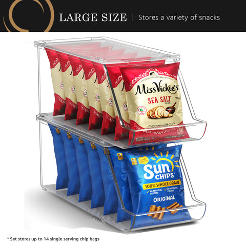 Open Front Snack Bins