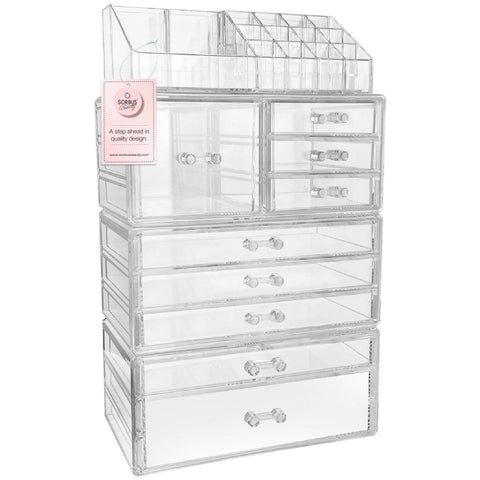 Makeup Organizer Case (9 Drawer 4Pc)