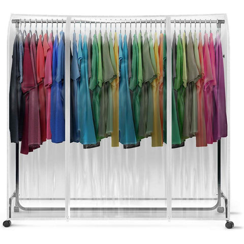 Clear Garment Rack Cover (6 Ft)