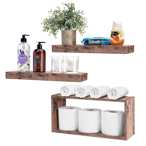 Floating Shelves for Wall (Set of 3)