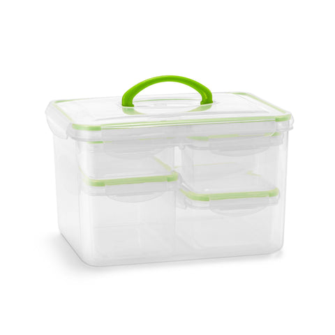 Food Storage Plastic Variety Pack Snap-On Lid (12 Piece)