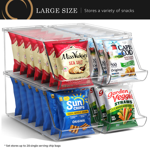 Open Front Snack Bins