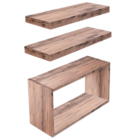 Floating Shelves for Wall (Set of 3)