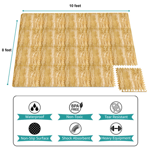 Floor Play Mat Interlocking Set