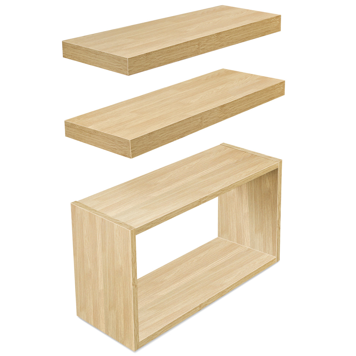 Floating Shelves for Wall (Set of 3)