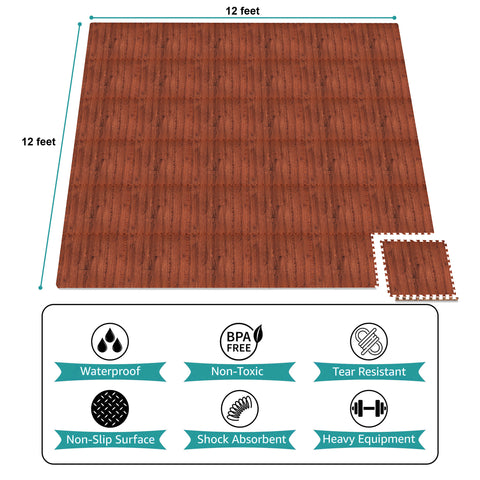 Floor Play Mat Interlocking Set (24 and 36 Pc Set)