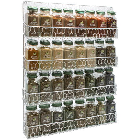 Chicken Wire Spice Rack (4 Tier)