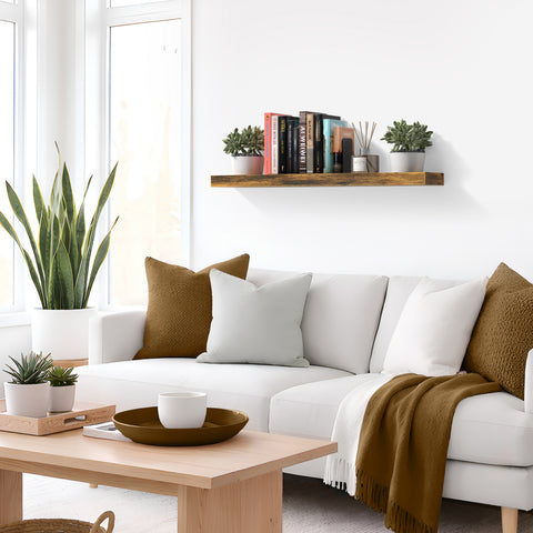 Long Floating Shelf (1-Piece)