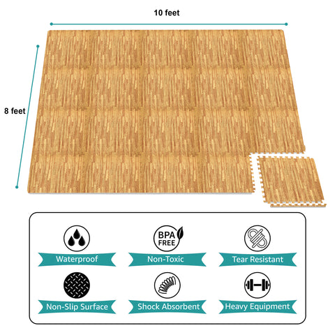 Floor Play Mat Interlocking Set