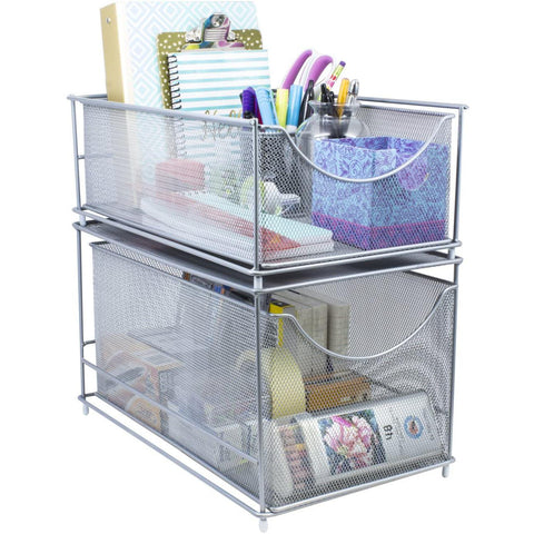 Sliding Mesh Basket Pull Out Drawers (Single)