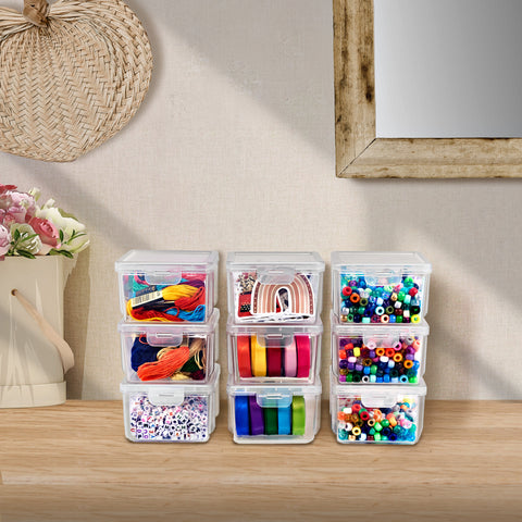 Hardware Storage Container Set (6 Pc)