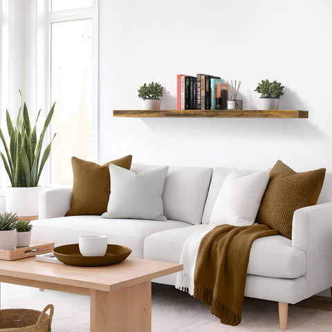 55-Inch Extra Long Floating Shelf (1-Piece)