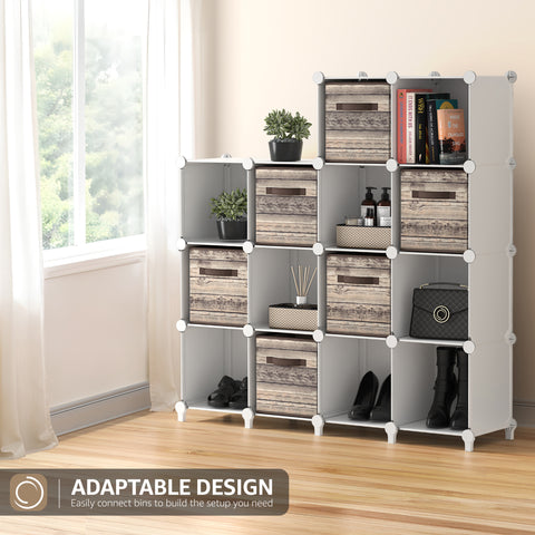 Stackable Cube Storage Organizer
