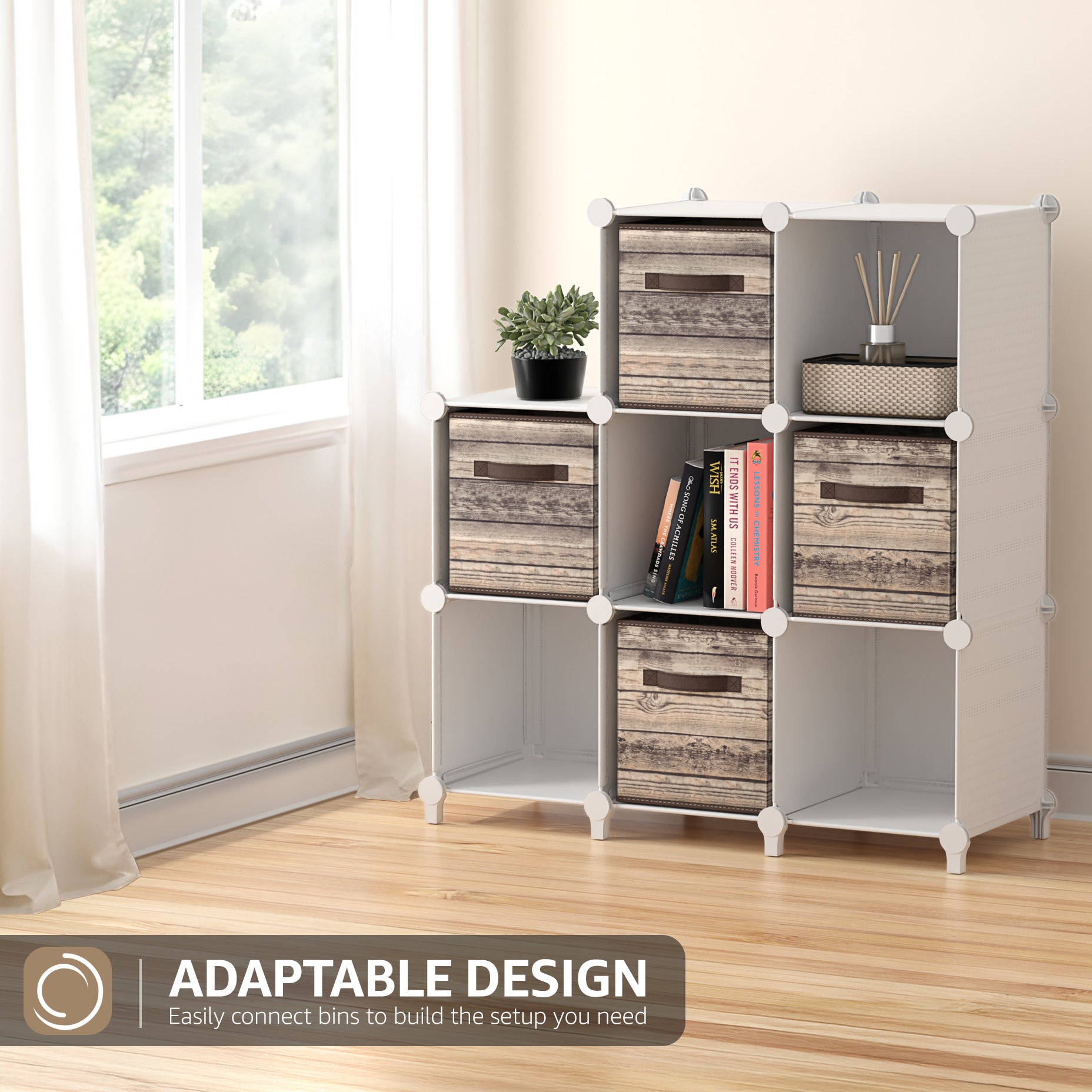 Stackable Cube Storage Containers Stackable Cube Storage Organizer – Sorbus Home