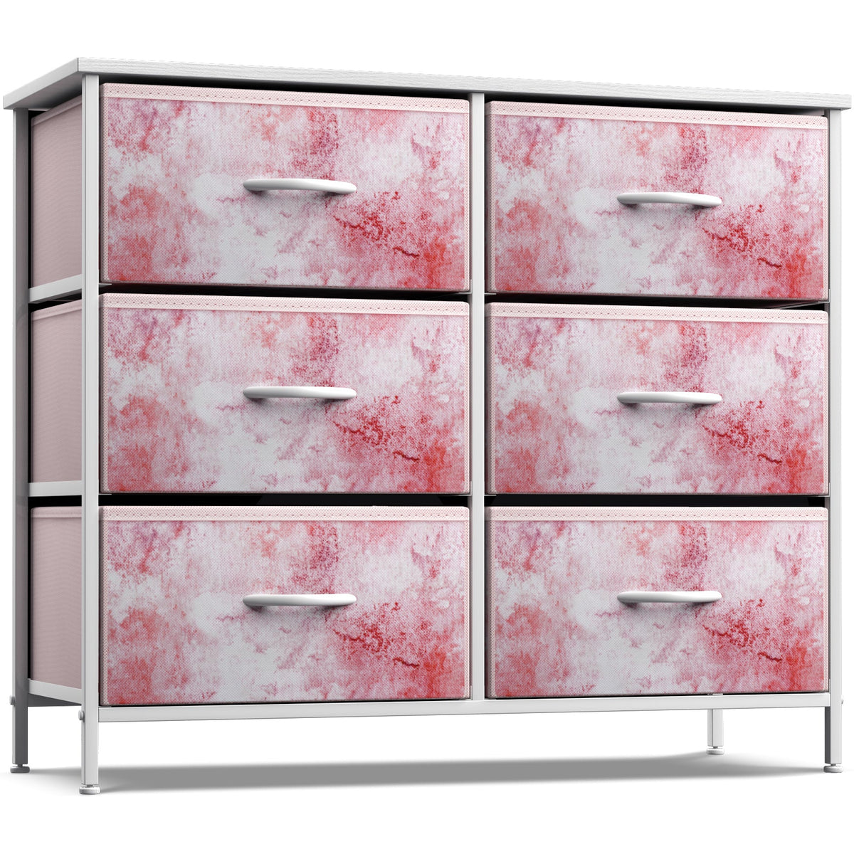 6 Drawer Fabric Dresser