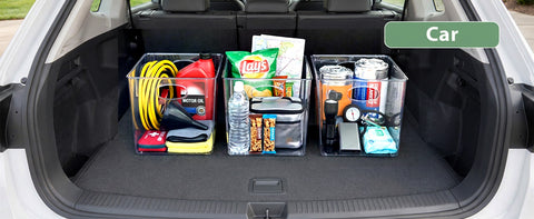 Clear Storage Bins Large
