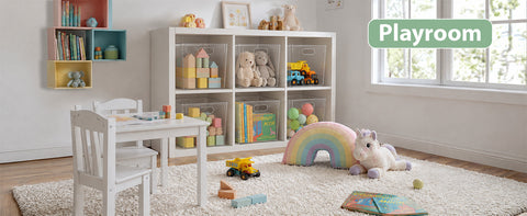 Clear Storage Bins Large