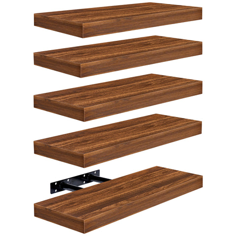 Wall Mounted Floating Shelves (5 Pack)