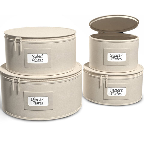 Dinnerware Storage Container Set (4 Pc)