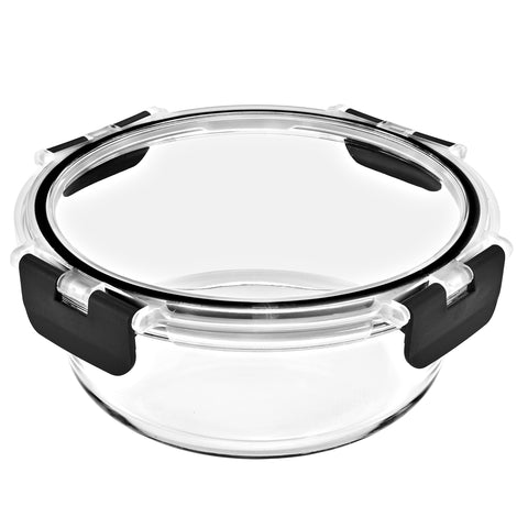 Airtight Glass Food Prep and Storage Container with Lid (Single)
