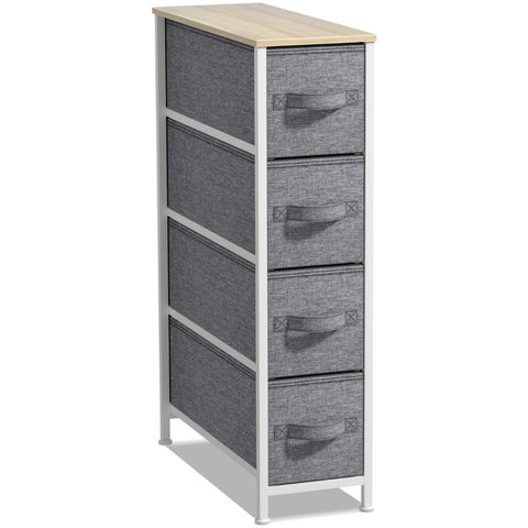 4 Drawer Narrow Storage Tower