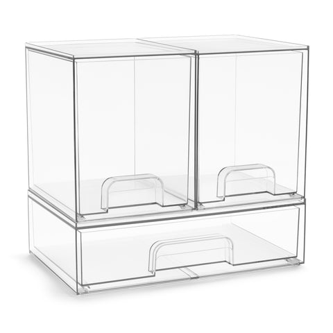 Acrylic Organizer Storage Drawers (3 Drawer)