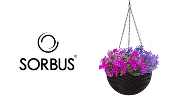 southern patio self watering hanging planter Self-Watering Hanging Planter (Set of 2) – Sorbus Home