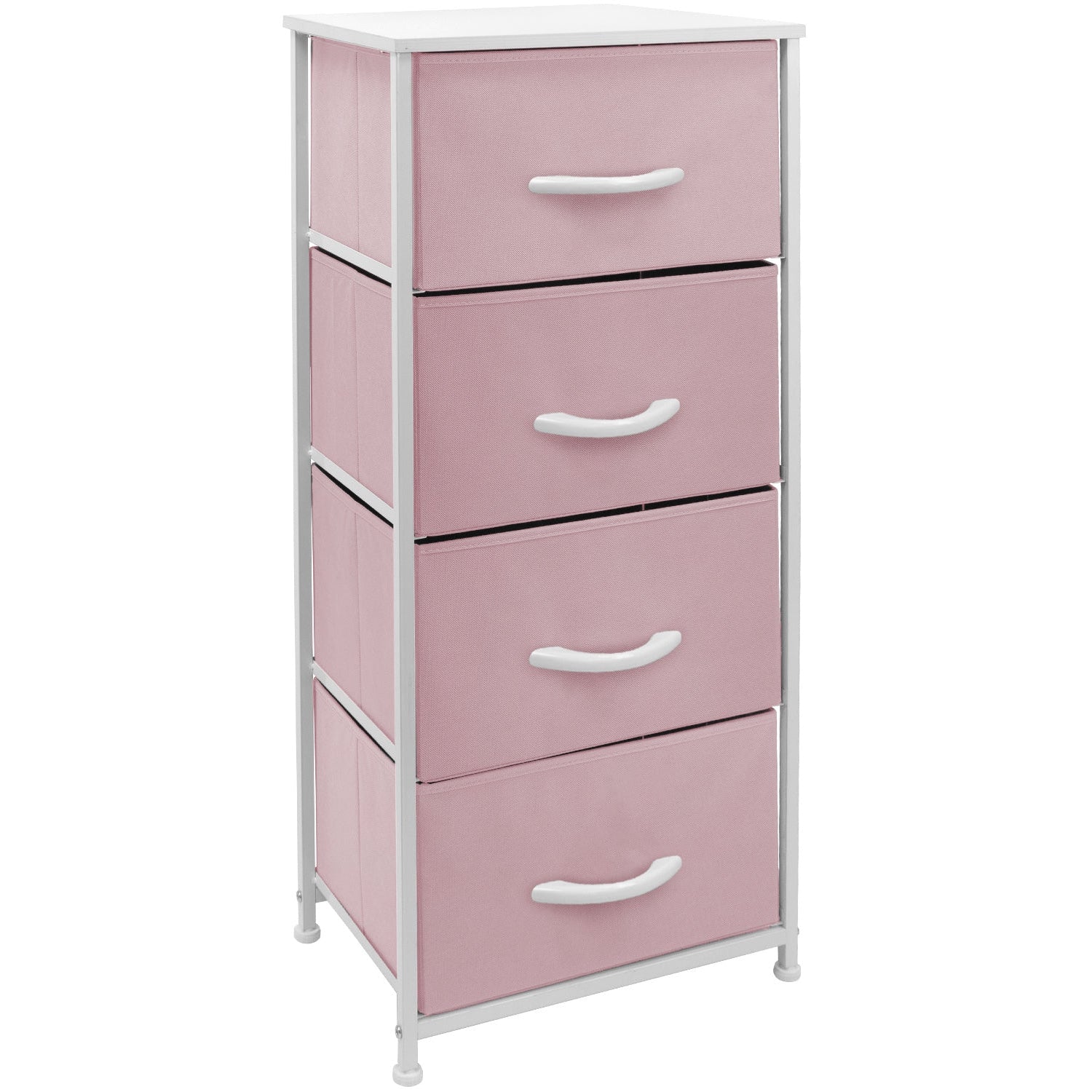 4-Drawer Nightstand (Pastel Colors)