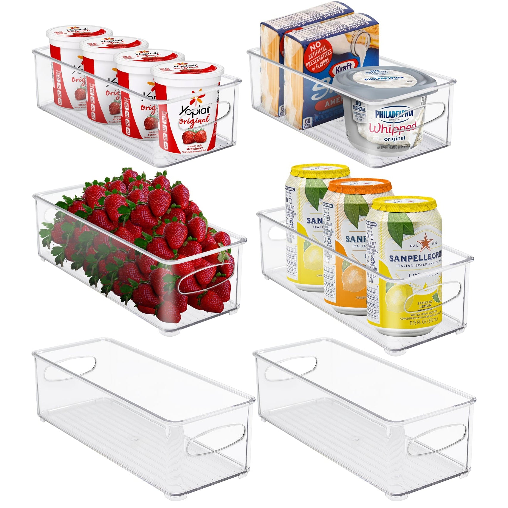 Narrow Pantry Container Bins