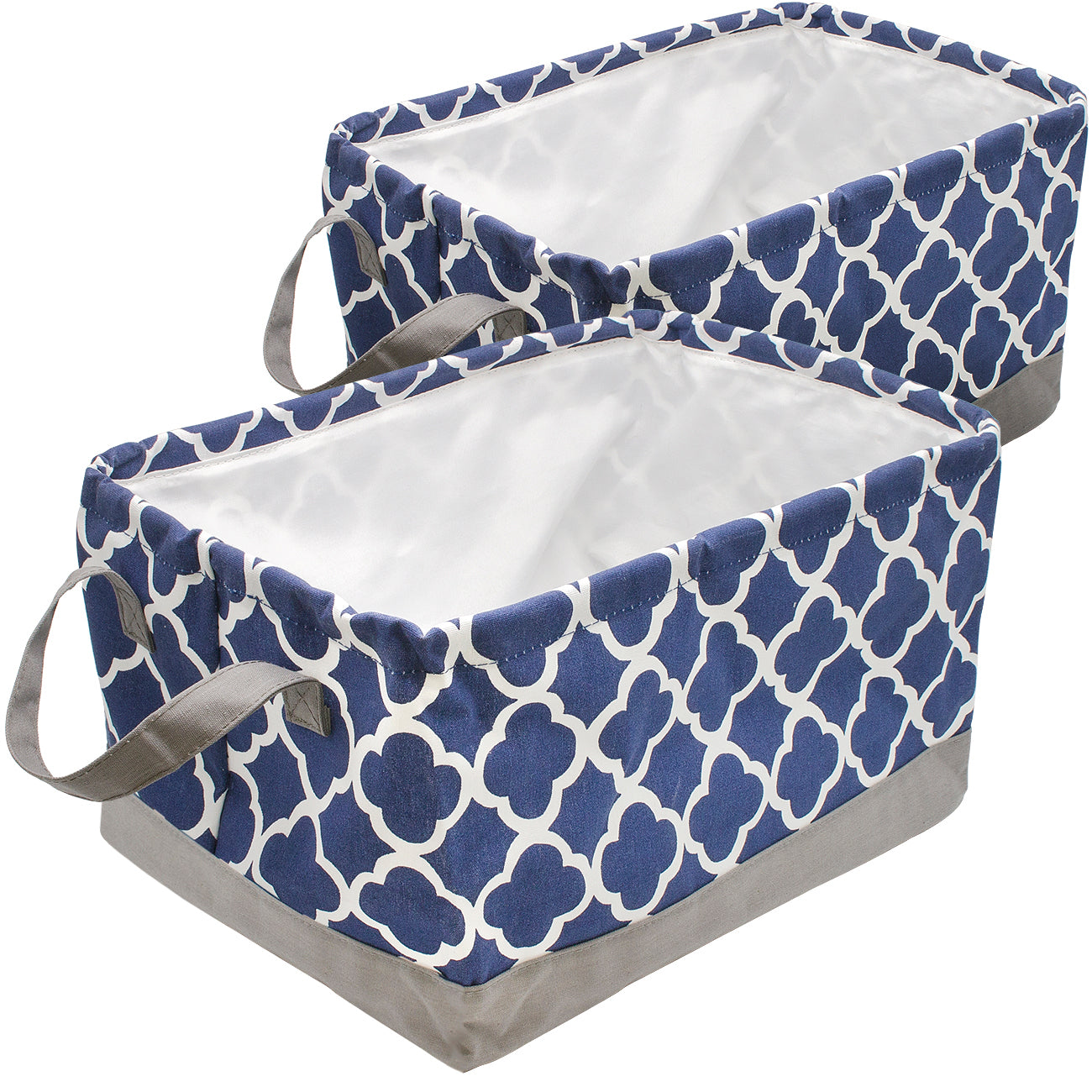 Collapsible Storage Basket Bin Set (2 Pack) - Sorbus Home